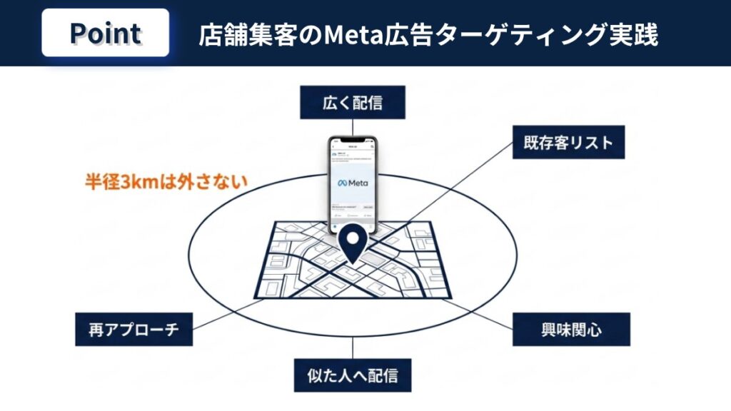店舗集客のMeta広告ターゲティングの実践 AIと複数手法の組み合わせ
